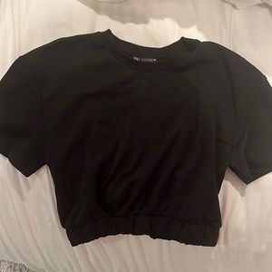 Zara cinched tshirt